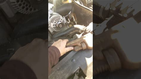 2000 f350 water pump bleeder screw|SOLVED: Where is the bleedwer screw located on a 2000 ford.